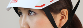 イメージ：視野を確保し耳を塞がない